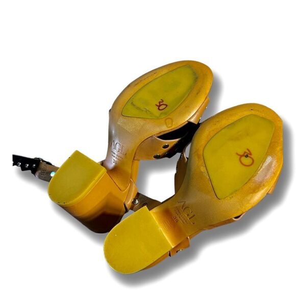 Attilio Gusti Leombruni (AGL) - Italian made brown leather pumps - Picture 7 of 7